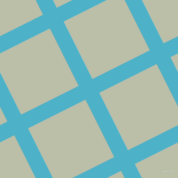 27/117 degree angle diagonal checkered chequered lines, 59 pixel lines width, 246 pixel square size, Viking and Beryl Green plaid checkered seamless tileable