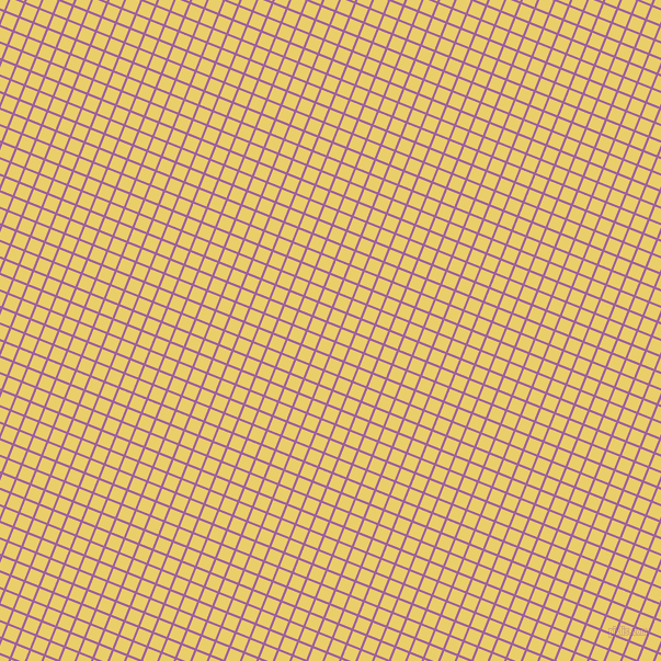 68/158 degree angle diagonal checkered chequered lines, 2 pixel line width, 12 pixel square size, Violet Blue and Golden Sand plaid checkered seamless tileable