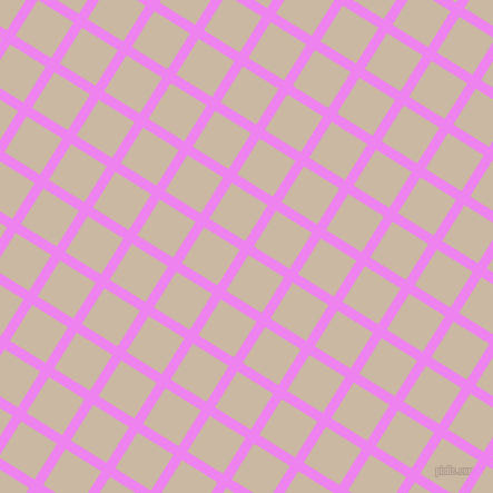 58/148 degree angle diagonal checkered chequered lines, 9 pixel lines width, 38 pixel square size, Violet and Grain Brown plaid checkered seamless tileable
