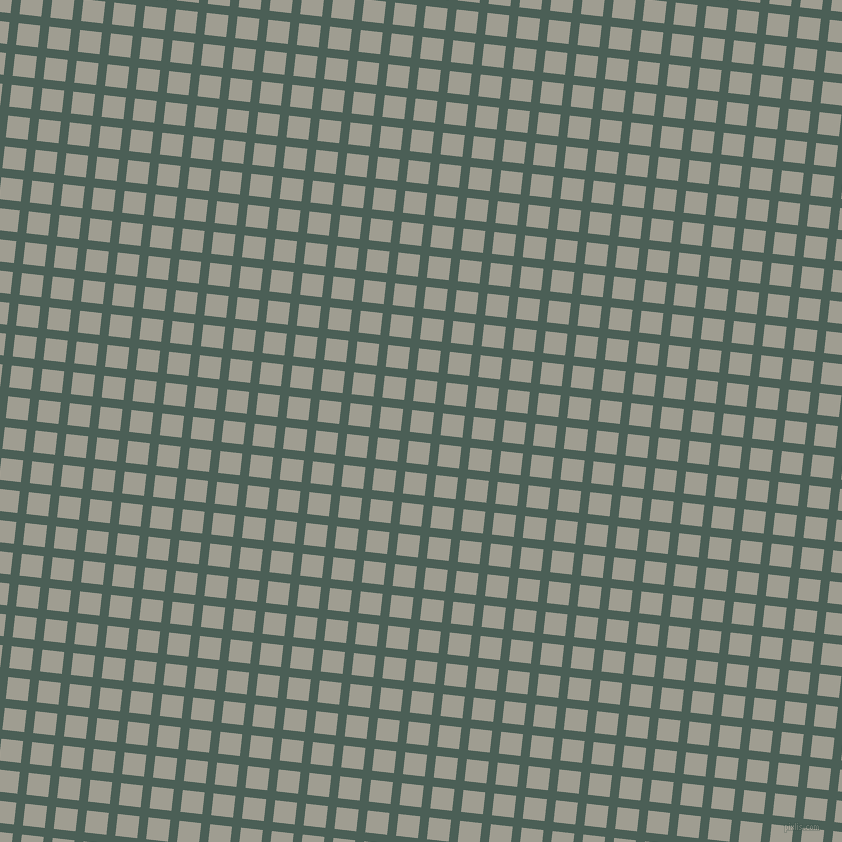 84/174 degree angle diagonal checkered chequered lines, 9 pixel lines width, 22 pixel square size, Viridian Green and Dawn plaid checkered seamless tileable
