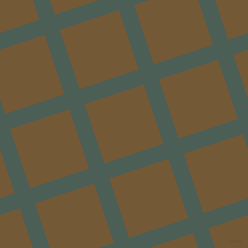 18/108 degree angle diagonal checkered chequered lines, 51 pixel lines width, 200 pixel square size, Viridian Green and Shingle Fawn plaid checkered seamless tileable