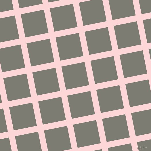 11/101 degree angle diagonal checkered chequered lines, 21 pixel line width, 82 pixel square size, We Peep and Tapa plaid checkered seamless tileable