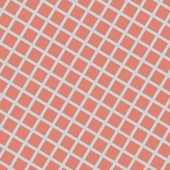 59/149 degree angle diagonal checkered chequered lines, 10 pixel line width, 40 pixel square size, Zumthor and New York Pink plaid checkered seamless tileable