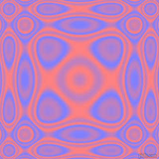 , Light Slate Blue and Salmon plasma wave seamless tileable