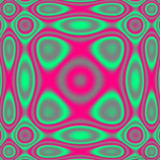 , Spring Green and Deep Pink plasma wave seamless tileable