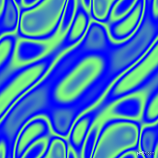 , Blue and Mint Green plasma waves seamless tileable
