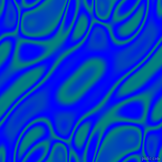 , Blue and Teal plasma waves seamless tileable