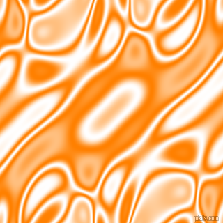 , Dark Orange and White plasma waves seamless tileable