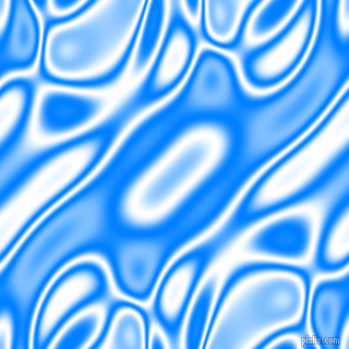 , Dodger Blue and White plasma waves seamless tileable