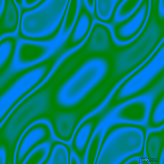 Green and Dodger Blue plasma waves seamless tileable