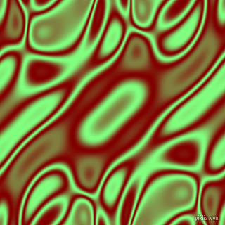 Maroon and Mint Green plasma waves seamless tileable