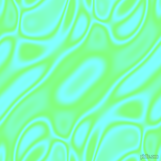 Mint Green and Electric Blue plasma waves seamless tileable