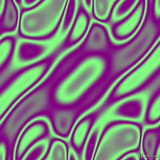 , Purple and Mint Green plasma waves seamless tileable