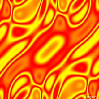 , Red and Yellow plasma waves seamless tileable