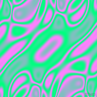 Spring Green and Fuchsia Pink plasma waves seamless tileable