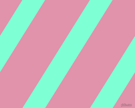 58 degree angle lines stripes, 65 pixel line width, 128 pixel line spacing, Aquamarine and Kobi stripes and lines seamless tileable