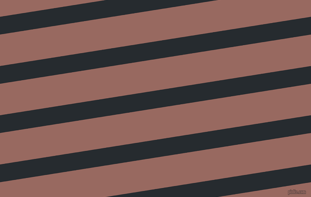 9 degree angle lines stripes, 35 pixel line width, 62 pixel line spacing, Blue Charcoal and Dark Chestnut stripes and lines seamless tileable