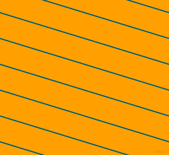 163 degree angle lines stripes, 4 pixel line width, 76 pixel line spacing, Blue Lagoon and Orange Peel stripes and lines seamless tileable