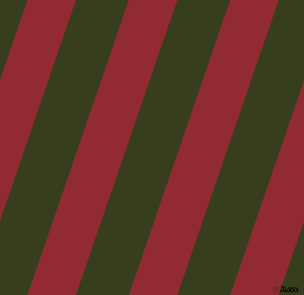 71 degree angle lines stripes, 67 pixel line width, 73 pixel line spacing, Bright Red and Turtle Green stripes and lines seamless tileable
