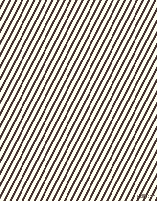 63 degree angle lines stripes, 4 pixel line width, 7 pixel line spacing, Cedar and Ivory stripes and lines seamless tileable
