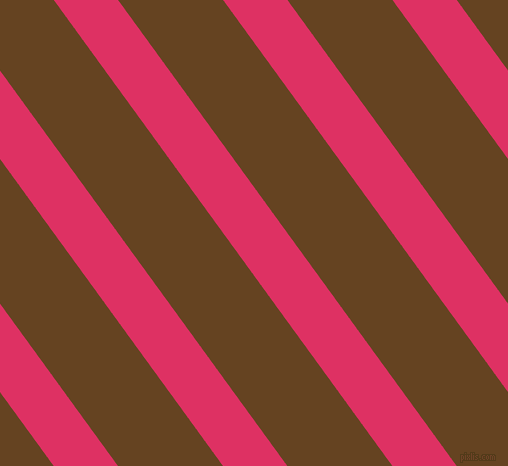 126 degree angle lines stripes, 52 pixel line width, 85 pixel line spacing, Cerise and Dark Brown stripes and lines seamless tileable