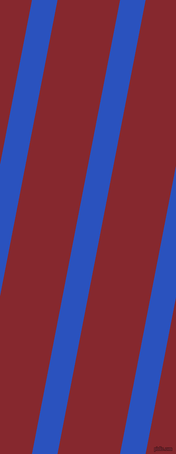 79 degree angle lines stripes, 49 pixel line width, 120 pixel line spacing, Cerulean Blue and Flame Red stripes and lines seamless tileable