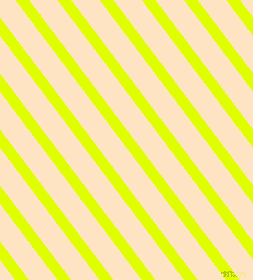 127 degree angle lines stripes, 16 pixel line width, 33 pixel line spacing, Chartreuse Yellow and Bisque stripes and lines seamless tileable