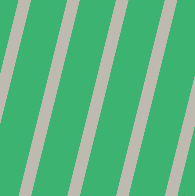 76 degree angle lines stripes, 40 pixel line width, 115 pixel line spacing, Cotton Seed and Medium Sea Green stripes and lines seamless tileable