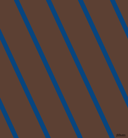 115 degree angle lines stripes, 18 pixel line width, 96 pixel line spacing, Dark Cerulean and Very Dark Brown stripes and lines seamless tileable