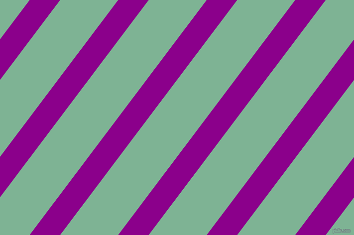 53 degree angle lines stripes, 49 pixel line width, 93 pixel line spacing, Dark Magenta and Padua stripes and lines seamless tileable