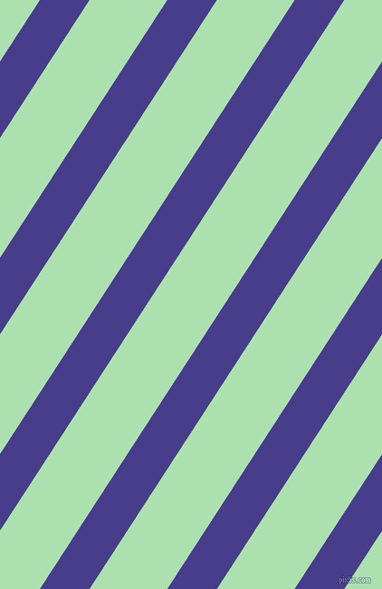 57 degree angle lines stripes, 46 pixel line width, 72 pixel line spacing, Dark Slate Blue and Celadon stripes and lines seamless tileable