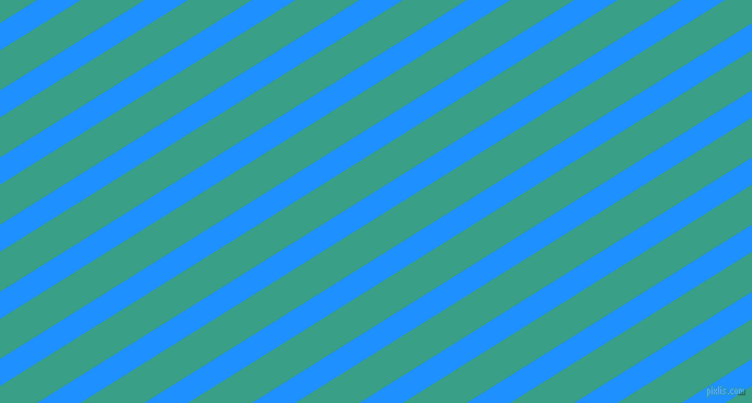 32 degree angle lines stripes, 21 pixel line width, 31 pixel line spacing, Dodger Blue and Gossamer stripes and lines seamless tileable