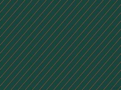 49 degree angle lines stripes, 1 pixel line width, 20 pixel line spacing, Ecstasy and Deep Teal stripes and lines seamless tileable