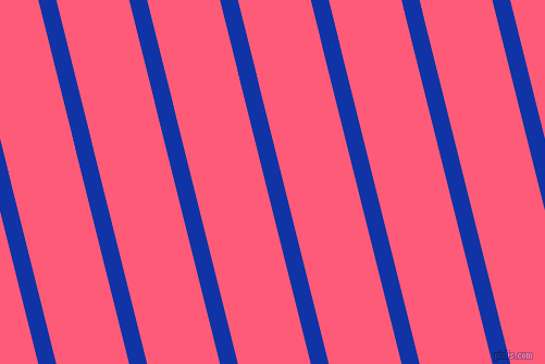 104 degree angle lines stripes, 16 pixel line width, 65 pixel line spacing, Egyptian Blue and Wild Watermelon stripes and lines seamless tileable
