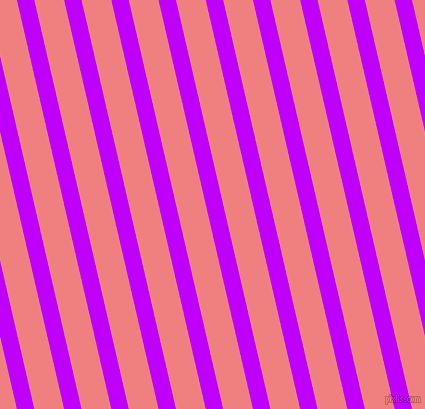 103 degree angle lines stripes, 17 pixel line width, 29 pixel line spacing, Electric Purple and Light Coral stripes and lines seamless tileable