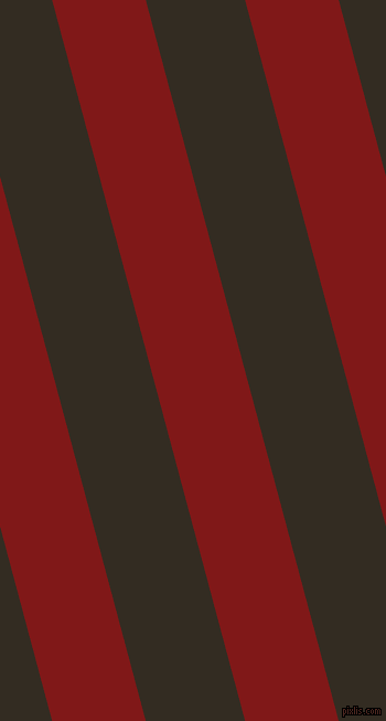 105 degree angle lines stripes, 82 pixel line width, 87 pixel line spacing, Falu Red and Black Magic stripes and lines seamless tileable