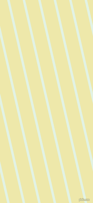 103 degree angle lines stripes, 8 pixel line width, 42 pixel line spacing, Frosted Mint and Pale Goldenrod stripes and lines seamless tileable
