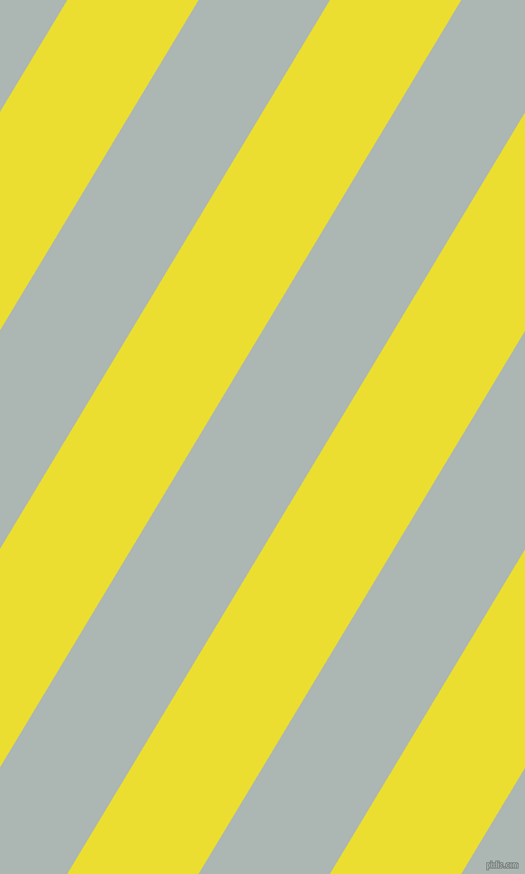 59 degree angle lines stripes, 125 pixel line width, 125 pixel line spacing, Golden Fizz and Periglacial Blue stripes and lines seamless tileable