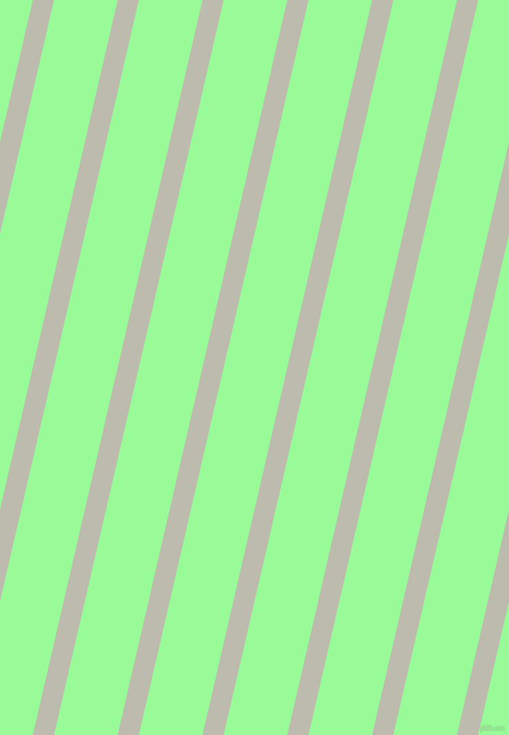 77 degree angle lines stripes, 30 pixel line width, 90 pixel line spacing, Grey Nickel and Pale Green stripes and lines seamless tileable