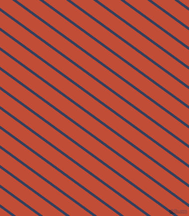144 degree angle lines stripes, 5 pixel line width, 27 pixel line spacing, Gulf Blue and Grenadier stripes and lines seamless tileable