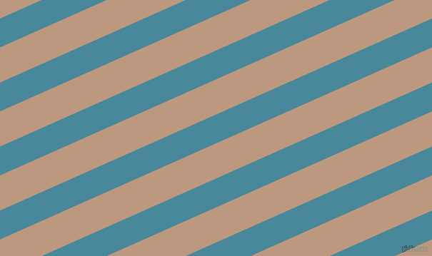 24 degree angle lines stripes, 37 pixel line width, 45 pixel line spacing, Hippie Blue and Pale Taupe stripes and lines seamless tileable