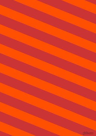 158 degree angle lines stripes, 30 pixel line width, 32 pixel line spacing, International Orange and Mahogany stripes and lines seamless tileable