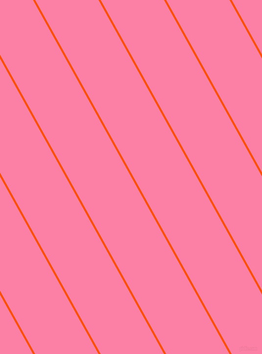 119 degree angle lines stripes, 4 pixel line width, 113 pixel line spacing, International Orange and Tickle Me Pink stripes and lines seamless tileable