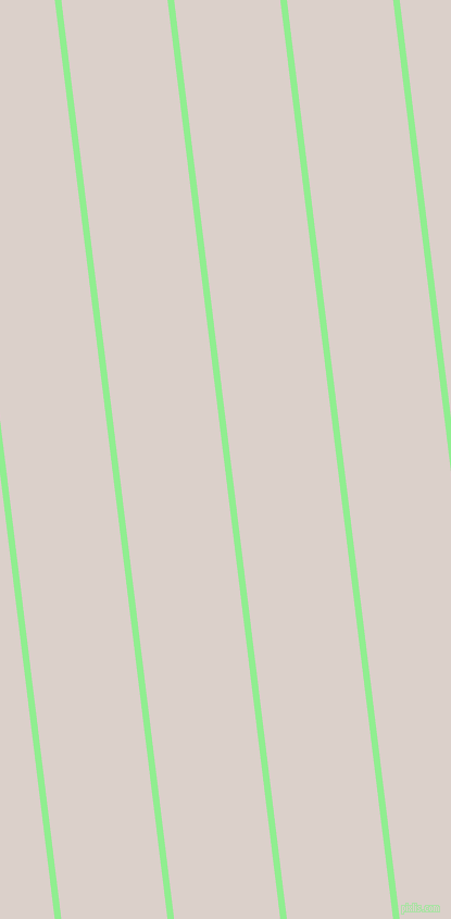 97 degree angle lines stripes, 6 pixel line width, 97 pixel line spacing, Light Green and Swiss Coffee stripes and lines seamless tileable