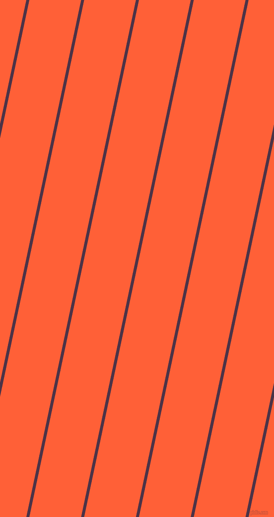78 degree angle lines stripes, 6 pixel line width, 102 pixel line spacing, Loulou and Outrageous Orange stripes and lines seamless tileable