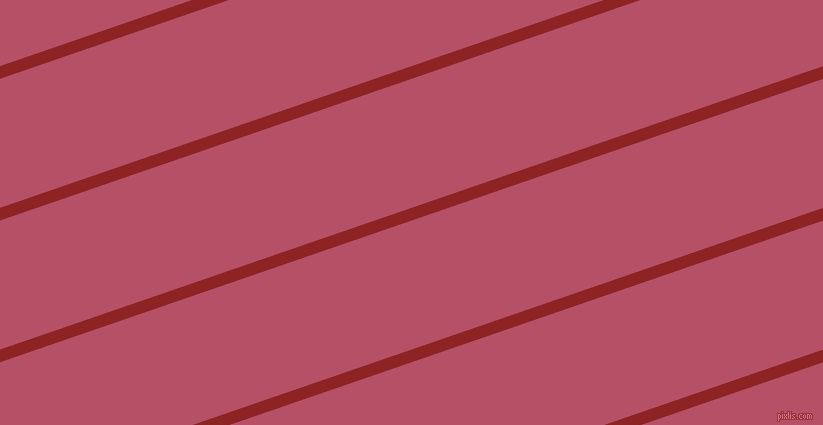 19 degree angle lines stripes, 12 pixel line width, 122 pixel line spacing, Mandarian Orange and Blush stripes and lines seamless tileable