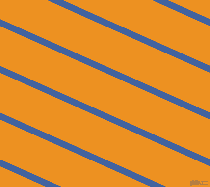 156 degree angle lines stripes, 13 pixel line width, 74 pixel line spacing, Mariner and Carrot Orange stripes and lines seamless tileable