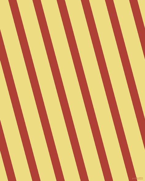 105 degree angle lines stripes, 26 pixel line width, 50 pixel line spacing, Medium Carmine and Flax stripes and lines seamless tileable
