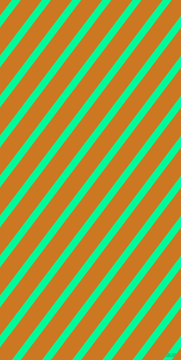 53 degree angle lines stripes, 14 pixel line width, 33 pixel line spacing, Medium Spring Green and Ochre stripes and lines seamless tileable