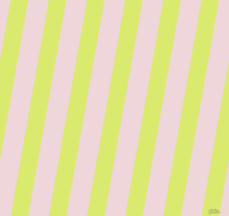 80 degree angle lines stripes, 34 pixel line width, 40 pixel line spacing, Mindaro and Pale Rose stripes and lines seamless tileable